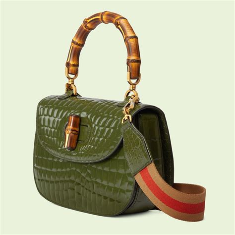 gucci alligato|Gucci Alligator Handbag .